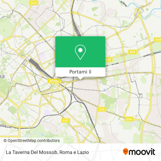 Mappa La Taverna Del Mossob