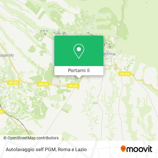 Mappa Autolavaggio self PGM