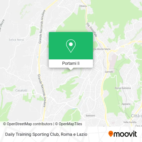 Mappa Daily Training Sporting Club