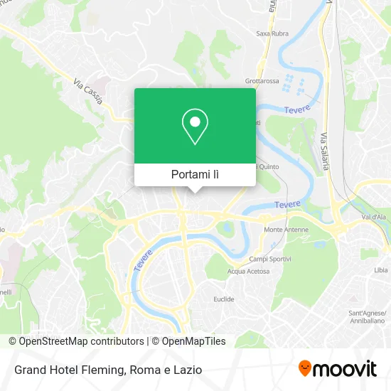 Mappa Grand Hotel Fleming