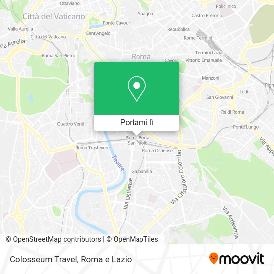 Mappa Colosseum Travel