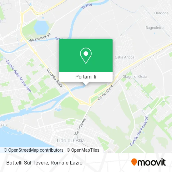 Mappa Battelli Sul Tevere