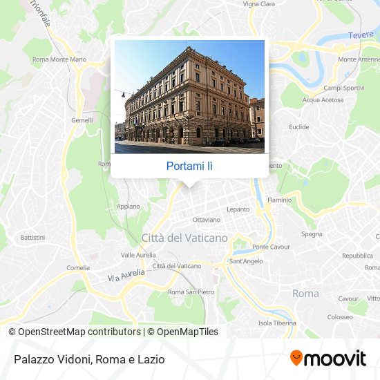 Mappa Palazzo Vidoni