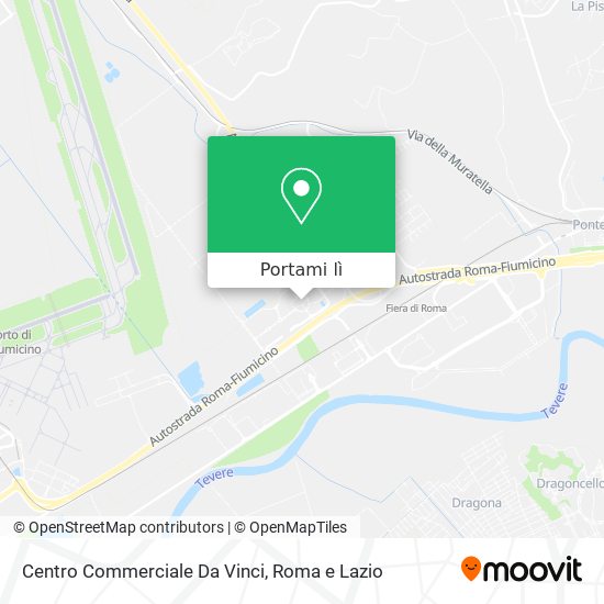 Mappa Centro Commerciale Da Vinci