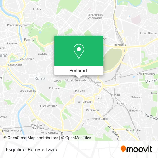 Mappa Esquilino