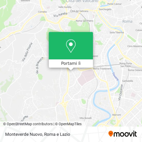 Mappa Monteverde Nuovo