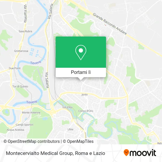 Mappa Montecervialto Medical Group