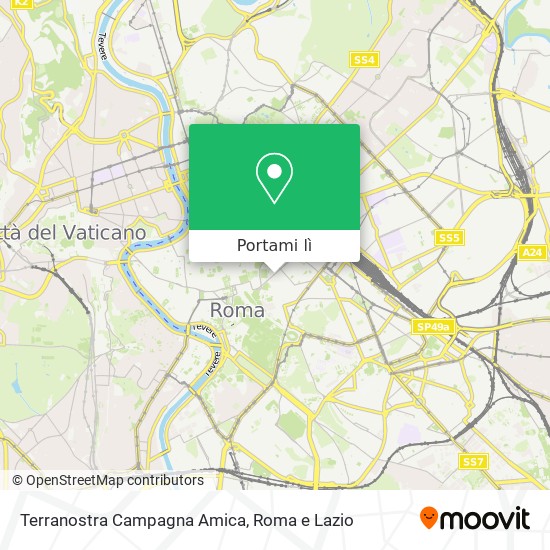 Mappa Terranostra Campagna Amica