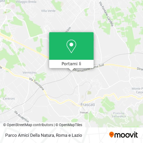 Mappa Parco Amici Della Natura