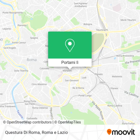 Mappa Questura Di Roma