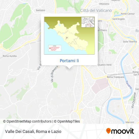 Mappa Valle Dei Casali