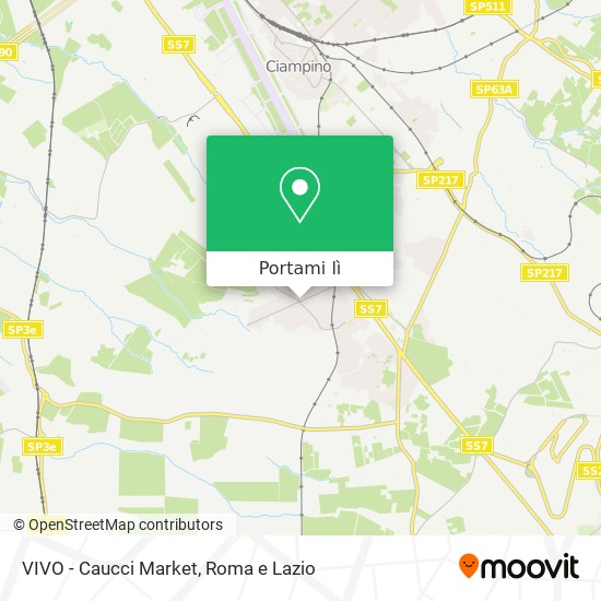 Mappa VIVO - Caucci Market