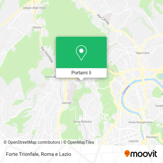 Mappa Forte Trionfale