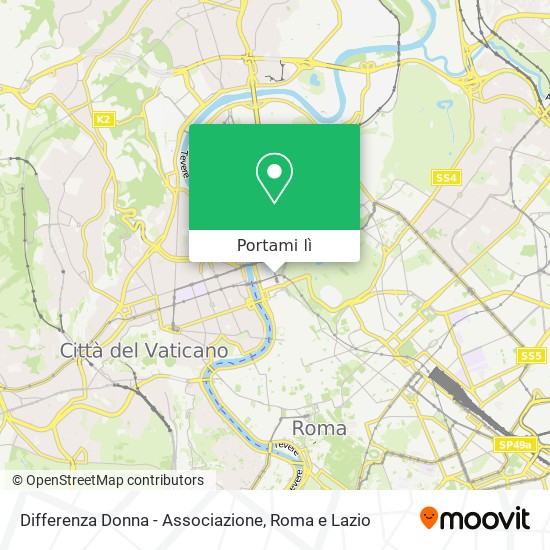 Mappa Differenza Donna - Associazione