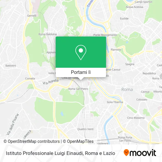 Mappa Istituto Professionale Luigi Einaudi