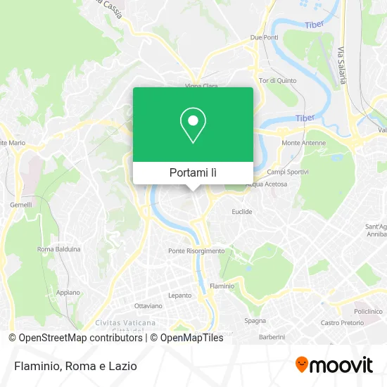 Mappa Flaminio