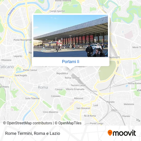 Mappa Rome Termini
