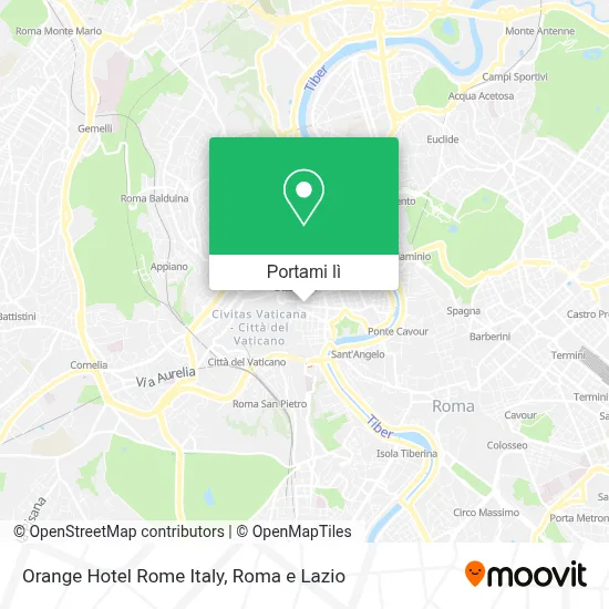 Mappa Orange Hotel Rome Italy