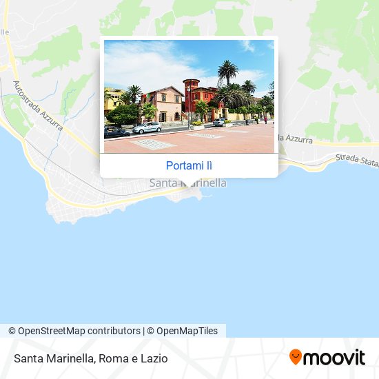 Mappa Santa Marinella
