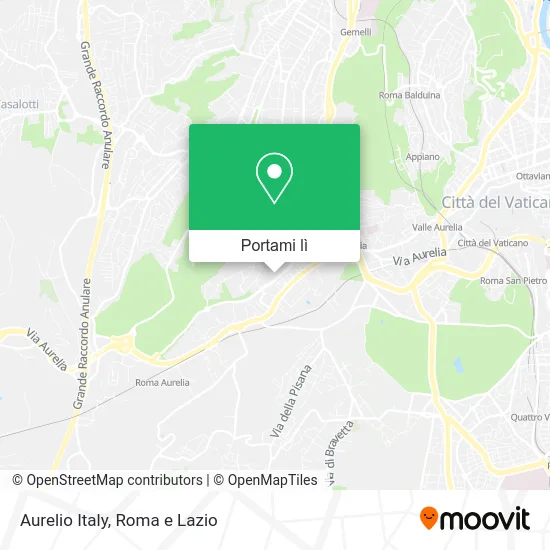 Mappa Aurelio Italy