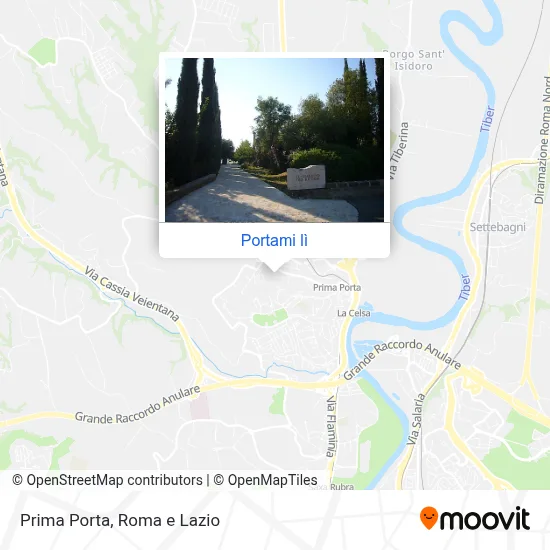 Mappa Prima Porta