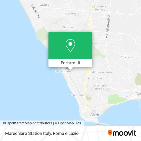 Mappa Marechiaro Station Italy