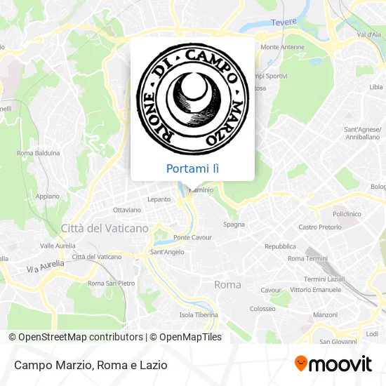 Mappa Campo Marzio