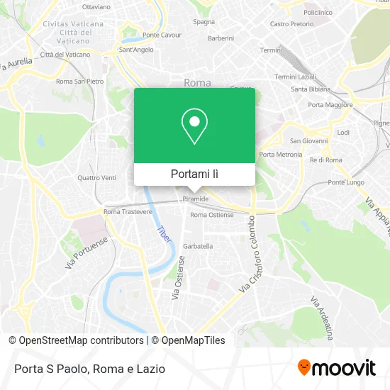 Mappa Porta S Paolo