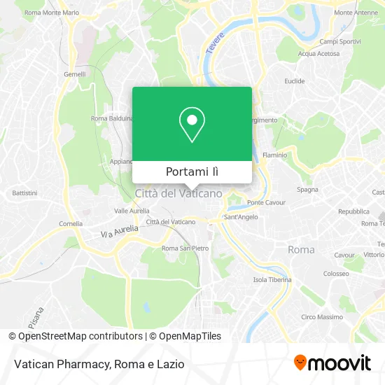 Mappa Vatican Pharmacy