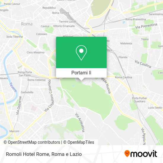 Mappa Romoli Hotel Rome