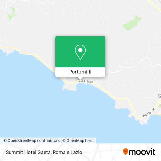 Mappa Summit Hotel Gaeta