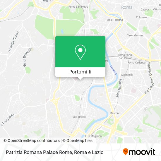 Mappa Patrizia Romana Palace Rome