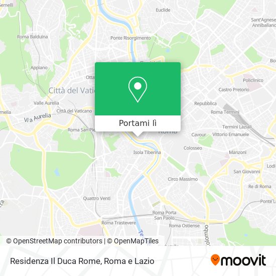 Mappa Residenza Il Duca Rome
