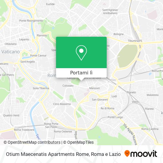 Mappa Otium Maecenatis Apartments Rome