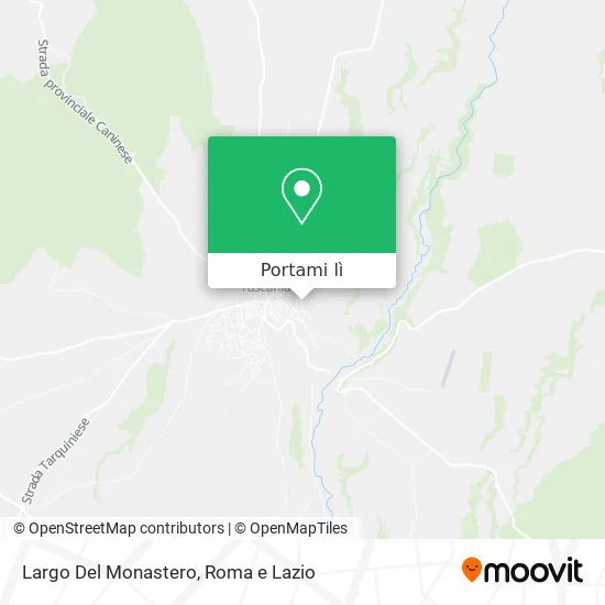 Mappa Largo Del Monastero
