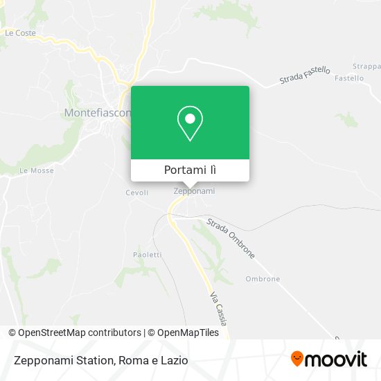Mappa Zepponami Station