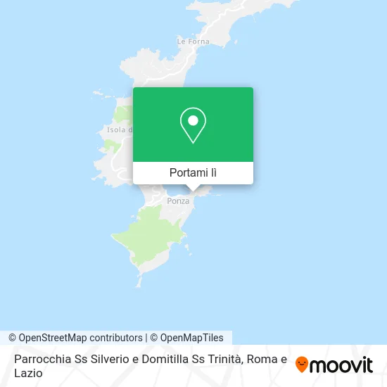 Mappa Parrocchia Ss Silverio e Domitilla Ss Trinità