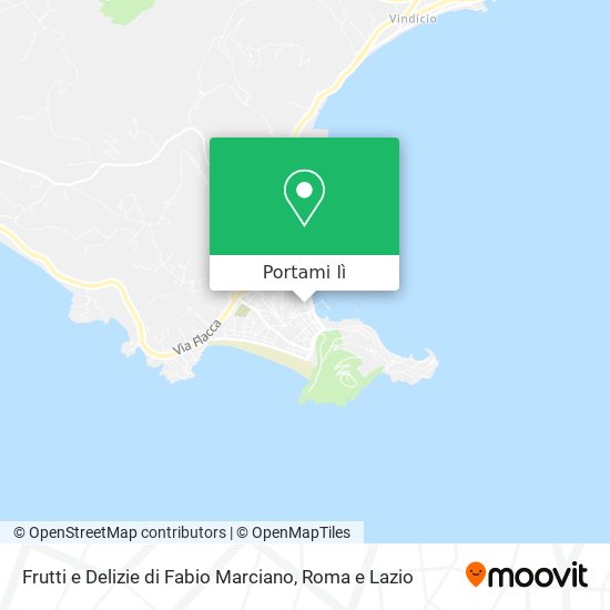 Mappa Frutti e Delizie di Fabio Marciano