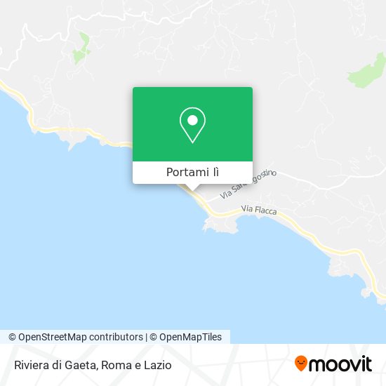 Mappa Riviera di Gaeta