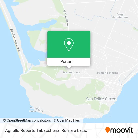 Mappa Agnello Roberto Tabaccheria