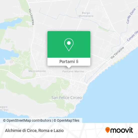 Mappa Alchimie di Circe