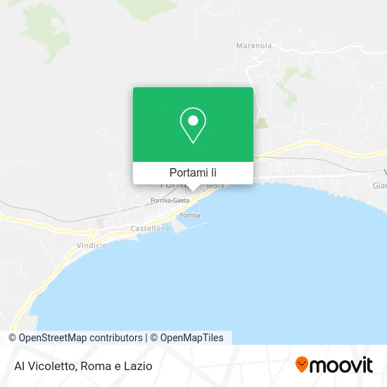 Mappa Al Vicoletto