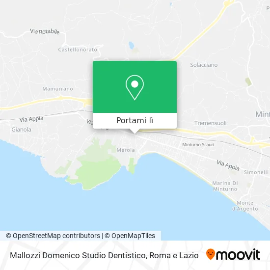 Mappa Mallozzi Domenico Studio Dentistico