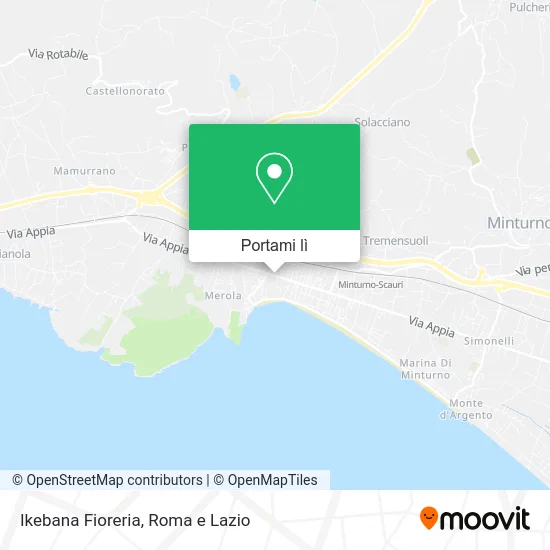 Mappa Ikebana Fioreria