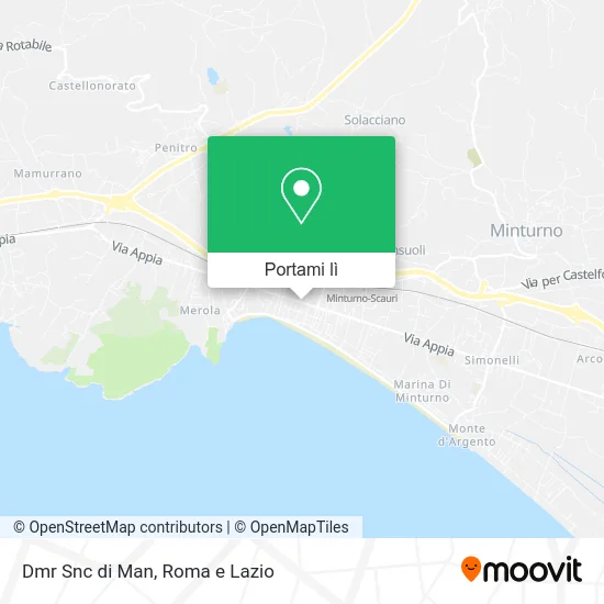 Mappa Dmr Snc di Man