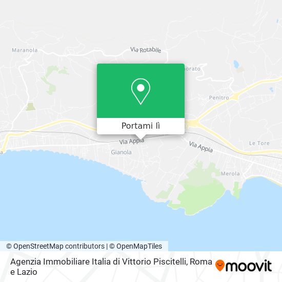 Mappa Agenzia Immobiliare Italia di Vittorio Piscitelli