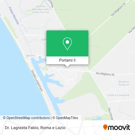 Mappa Dr. Lagrasta Fabio