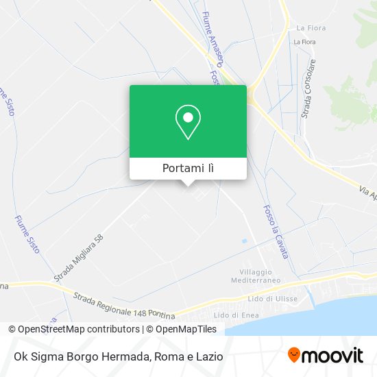 Mappa Ok Sigma Borgo Hermada