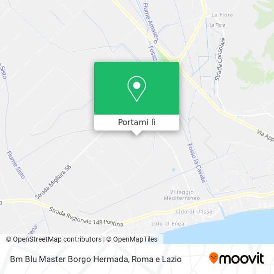 Mappa Bm Blu Master Borgo Hermada