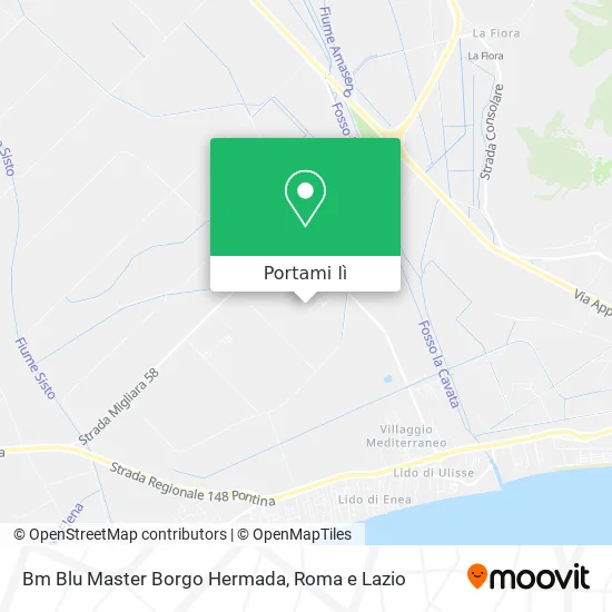 Mappa Bm Blu Master Borgo Hermada